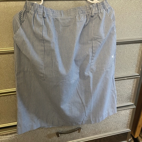 Vintage 80’s Hunters Glen striped cotton skirt! Size M - Picture 1 of 7